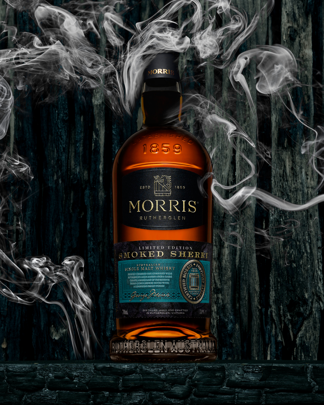 MORRIS Australian Single Malt Whisky SMOKED SHERRY BARREL