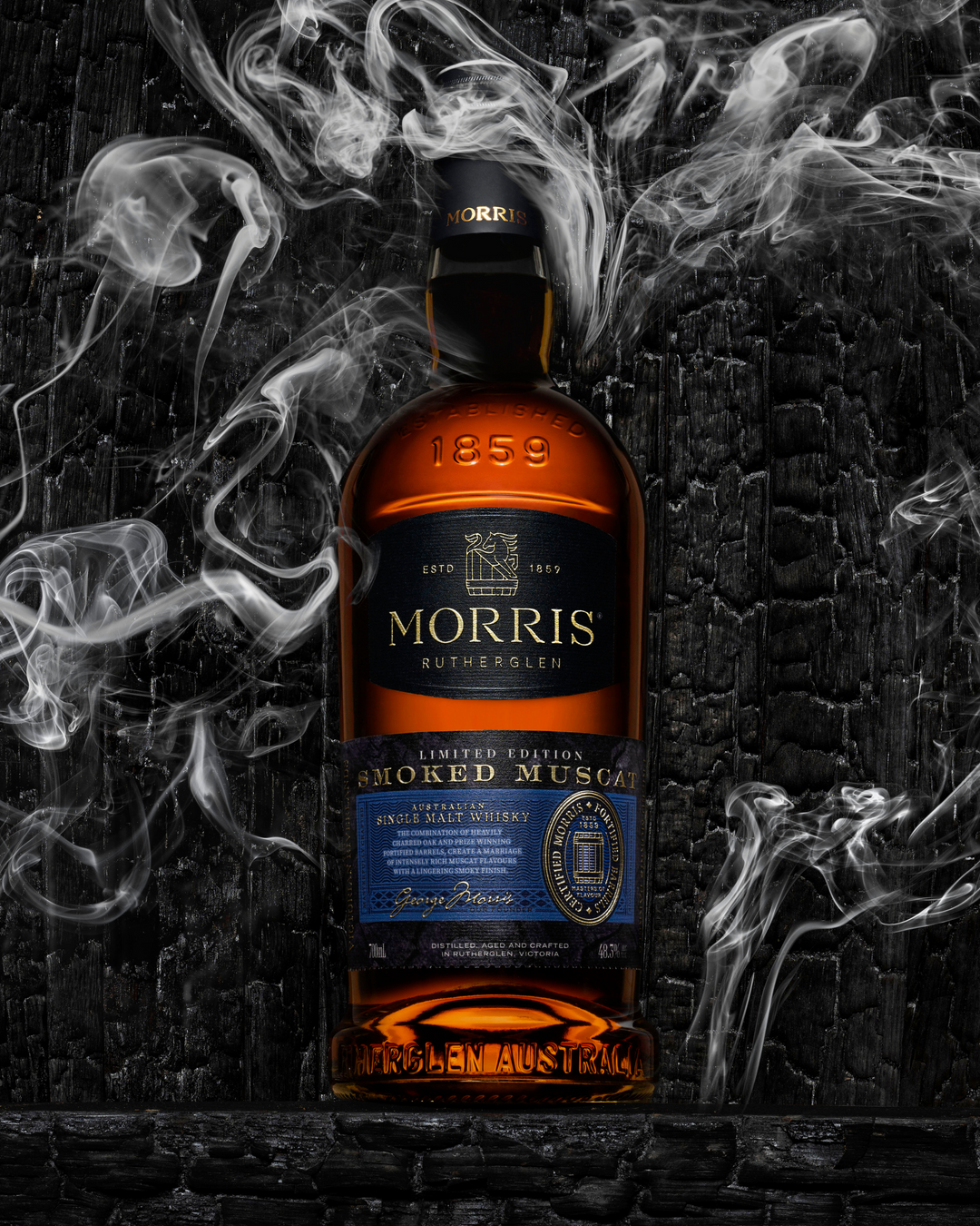 MORRIS Australian Single Malt Whisky SMOKED MUSCAT BARREL
