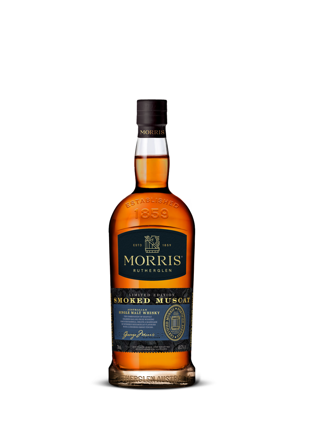 MORRIS Australian Single Malt Whisky SMOKED MUSCAT BARREL